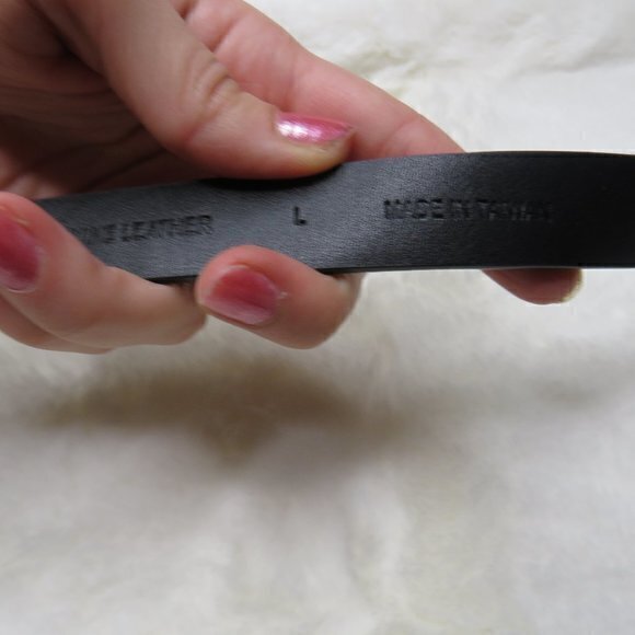 Calvin Klein Small CK Plaque Skinny Belt sz L - Picture 6 of 7
